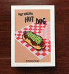 WV Hot Dog Enamel Pin