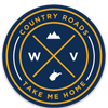 WV Seal Country Roads Sticker