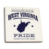West Virginia State Pride Coaster