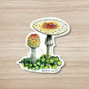 Yellow Mushroom Sticker